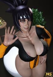 mitarashi anko from naruto by hagiwara studio