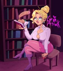 glynda goodwitch from rwby by groinattack3