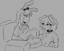bunny_ears collar dog_ears ghostbacon paizuri roblox roblox_avatar robloxian strap-on titjob titjob