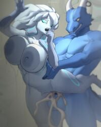 kindred from league of legends by ruttinren