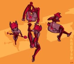 alastor (hazbin hotel) from hazbin hotel by bbgg (artist)