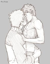 2boys black_and_white bubble_butt chest closed_eyes closed_eyes clothed clothed_male crossover cute cute_face cute_male dominant_male gay gay_male haikyuu!! hand_on_ass hand_on_butt hinata_shoyou homosexual kissing kissing lean_body light-skinned light-skinned_male light_skin love male malesub multiple_boys multiple_males muscular_male muscular_twink naked_male naruto naruto_(series) naruto_shippuden nipples passionate passionate_kiss pecs pectorals pen_voyage round_ass round_butt shorts shoyo_hinata teen_boy teenage teenage_boy teenager teenager_on_teenager tongues_touching twink uzumaki_naruto uzumaki_naruto whisker_markings whiskers white_background white_male white_skin yaoi