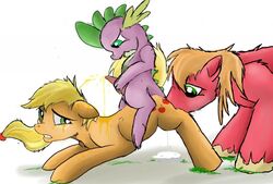 2011 applejack_(mlp) cum cunnilingus cutie_mark dragon equid equine female friendship_is_magic green_eyes horse incest male mane my_little_pony oral oral_sex peeing peeing_on_another peeing_on_head penis pony pussy_juice sex sitting sitting_on_another sitting_pee smooth_skin spike_(mlp) straight tail urinating urinating_male urination urine urine_in_hair urine_stream vaginal_penetration