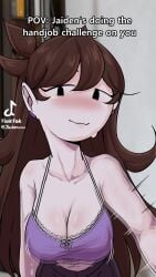 ahoykoi breasts breasts implied_sex jaiden jaiden_(jaiden_animations) jaiden_animations jaiden_dittfach jaidenanimations koianimations tiktok white_skin