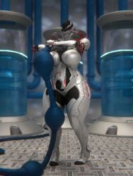 big_breasts breasts cleavage expansion female huge_breasts mag_(warframe) qzk_forte tagme thick_thighs wide_hips