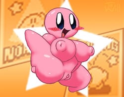 ass big_ass breasts female female_kirby kirby kirby_(series) kirby_fem looking_at_viewer nintendo nude pussy thewill