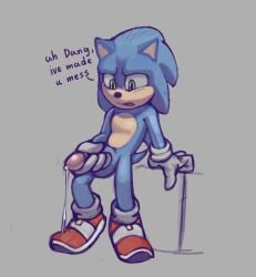 1boy anthro blur_studio dripping dripping_cum dripping_penis english_text eulipotyphlan hedgehog hedgehog_boy male male_focus male_only mammal marza_animation_planet movie_sonic original_film paramount_pictures penis sega sonic_(live_action) sonic_(series) sonic_the_hedgehog sonic_the_hedgehog_(film) sonic_the_hedgehog_(series) teenage teenage_male teenager text young younger_anthro younger_male