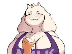 big_breasts milk rhanko toriel_(undertale) undertale