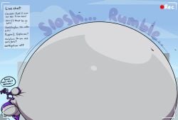 big_ass big_breasts breasts bubble_butt female furry huge_ass huge_breasts hyper_ass hyper_breasts hyper_inflation inflation puffster3 tagme thick_thighs wide_hips