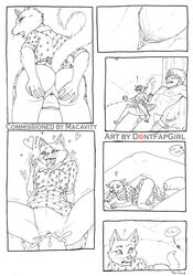 anthro blindfold bondage bound canine comic cum dontfapgirl faceless_male fantastic_mr._fox female fox human human_on_anthro male male_human/female_anthro male_on_anthro monochrome mrs._fox penetration penis pussy size_difference stomach_bulge vaginal_penetration