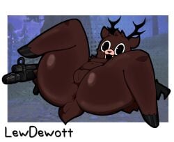 big_ass big_breasts breasts bubble_butt female furry huge_ass huge_breasts lewdewott pussy tagme thick_thighs wide_hips