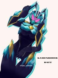 armor armored_female artist_request bodysuit breasts bunny_ears bunny_girl datt_(kamen_rider_my-th) female helmet kamen_rider kamen_rider_datt kamen_rider_my-th_(series) tagme tagme_(artist) thighs tokusatsu