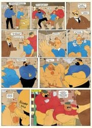 anal blazingcheecks captain_haddock cigar color full_colored gay male male_only mind_control muscle_growth muscles muscular muscular_male text the_adventures_of_tintin tintin