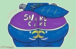 2024 big_butt blue_body booty booty_shorts bubble_butt butt_focus butt_view buttocks caked_up femboy hi_res huge_ass huge_booty huge_butt hyper hyper_ass hyper_butt hypnobrai male ninjago serpent serpentine_(ninjago) shorts skales_(ninjago) snake tail thick_ass thick_thighs thighs unknown_artist yellow_markings