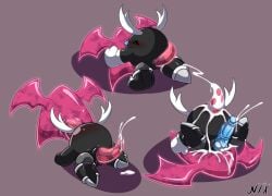 all_the_way_through anal_penetration cum horse_penis kirby_(series) kirby_oc nixkirb18 oc penetration shadow_star_(kirby) tentacle_penis warp_star