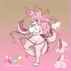 big_ass big_breasts boobs female furry furry_female furry_only rkitsune vagina