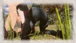 1boy 1girls 3d ass battlefield black_hair blowjob completely_nude completely_nude_female completely_nude_male field grass grass_field gray_eyes kai_schulen lazyprocrastinator light-skinned_female light-skinned_male military_cap military_coat military_hat nude nude_female nude_male on_side outdoors pov prone prone_bone prone_bone_position prone_position reverse_cowgirl_position sega senjou_no_valkyria_(series) sex sidefuck sniper sniper_rifle tagme twerking unseen_male_face vagina vaginal_penetration vaginal_sex valkyria_chronicles valkyria_chronicles_4 video wiggling_ass wiggling_butt