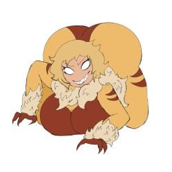 angela_creed big_breasts bonnies_garden huge_ass oc sabretooth thick_thighs x-men