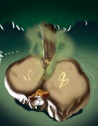 ass butt colossal_ass fart huge_ass meat meat_wall_(body_type) undergroundj