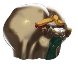 ass butt colossal_ass huge_ass meat meat_wall_(body_type) undergroundj