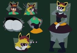 female jeppa112 lizzy_(murder_drones) transformation