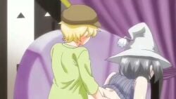 1boy 1boy1girl 1girl1boy 1girls anal_sex animated anime big_ass big_breasts blonde_hair creampie female gray_hair kissing leo_(majo_wa_kekkyoku_sono_kyaku_to) majo_wa_kekkyoku_sono_kyaku_to mojikawa_magical naked naked_female naked_male nude nude_female nude_male penis_in_ass pianotaku_entertainment pink_pineapple semen semen_in_vagina sex sexy_body sexy_pose spanish_dialogue tagme uncensored vaginal_fluids vaginal_insertion vaginal_penetration vaginal_sex video witch