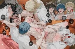 brant_(wuthering_waves) gay luuk_herssen_(wuthering_waves) male_rover_(wuthering_waves) qiuyuan_(wuthering_waves) rover_(wuthering_waves) scar_(wuthering_waves) tagme wuthering_waves yaoi