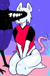 absurd_res avian avian_feet beach bodily_fluids bulge can't_see_the_haters clothing crop_top drooling female genitals glistening glistening_body hi_res lace lace_panties male male/female mammal matvii_kvavadze meme mevka murid murine natalia_shchur penis penis_in_face rat rat_tail rodent romantic romantic_couple saliva shirt storyteller_missed_opportunities tail topwear