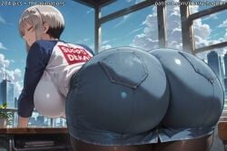 ai_generated ass_bigger_than_head big_ass big_breasts big_butt charlychad007 curvaceous curvy curvy_figure hourglass_figure large_ass massive_ass tagme thick thick_ass thick_hips thick_legs thick_thighs thighs uzaki-chan_wa_asobitai! uzaki_hana video voluptuous voluptuous_female wide_hips