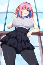 character_request copyright_request fully_clothed large_breasts lindaroze tagme