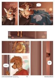 anthro big_breasts bird_dog bracelet cellphone clara_(meesh) domestic_dog ear_piercing expressionless female golden_retriever golden_retriver jacob_(meesh) jewelry looking_at_viewer mammal meesh phone piercing pussy