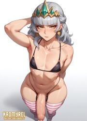 1futa ai_generated amber_eyes angry angry_expression angry_face annoyed annoyed_expression annoyed_face balls big_balls big_penis big_testicles cum_drip cum_dripping cum_dripping_from_penis dominant dominant_expression dripping dripping_cum fat_cock femboy fishnet_legwear fishnet_sleeves fishnets flaccid flaccid_penis foreskin from_below futa_only futanari gold_eyes grey_hair huge_balls huge_cock huge_testicles hung_femboy hung_trap imminent_fellatio imminent_oral jewelry kadmyrel league_of_legends looking_at_viewer low_angle penis pent_up ponytail presenting presenting_penis qiyana_yunalai rule_63 silver_hair small_breasts small_tits smirk smirking smirking_at_viewer striped_legwear thighs throbbing_penis tiara uncircumcised uncircumcised_penis uncut uncut_penis veiny_penis white_hair