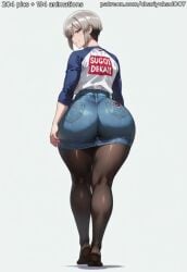 ai_generated ass_bigger_than_head big_ass big_breasts big_butt charlychad007 curvaceous curvy curvy_figure hourglass_figure large_ass massive_ass tagme thick thick_ass thick_hips thick_legs thick_thighs thighs uzaki-chan_wa_asobitai! uzaki_hana video voluptuous voluptuous_female wide_hips