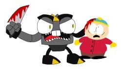 16:9 abuse angry blood bodily_fluids cartoon_network child_abuse child_murder comedy_central duo eric_cartman humanoid knife krader lego male mixels not_porn open_mouth princess-josie-riki sfw south_park widescreen