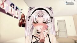 1girls animated aroused aroused_face beautiful beautiful_girl beauty_mark blowjob blush brat breasts bubblebebe cute cute_face dick_lick eyebrows eyelashes female female_focus female_only goth_girl handjob hourglass_figure indie_virtual_youtuber lewdtuber medium_breasts petite petite_body petite_breasts petite_female pov sexy sexy_body sexy_female sexy_pose tagme thick_thighs thighs video vtuber vtuberfanart white_hair yellow_eyes