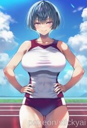 1girl 1girls ai_generated anime breasts classroom_of_the_elite curvy curvy_female curvy_figure eyes female fit hair ibuki_mio nsfw stickyai tits voluptuous youkoso_jitsuryoku_shijou_shugi_no_kyoushitsu_e