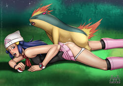dawn (pokemon) from nintendo by aaaninja