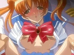 00s 1boy 1boy1girl 1girls 2000s 2004 2d 2d_animation 320x240 animated bishoujo_senshi_sailor_moon blush bouncing_breasts clothed_sex clothing cosplay crying crying_with_eyes_open dead_eyes drool drooling egg_vibrator faceless_male female female_focus gif green_eyes low_res lowres male medium_breasts murakami_teruaki nipple_tweak on_back oppai orange_hair pink_pineapple pov ribbon sailor_moon_(cosplay) school_uniform screen_capture seifuku_shoujo serafuku sex shirt shirt_lift tear tears tied_hair twintails vibrator