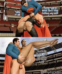 1boy 1girls 3d anal anal_sex angela_spica balls barefoot baseball benjiparker big_ass big_balls big_penis blender blender_(software) clothed_sex dc dc_comics dcu deep_sucking dialogue english_text female fortnite fortnite:_battle_royale male male/female male_penetrating_female masturbating_during_fellatio masturbation oral oral_sex penetration penis public sex standing standing_sex sucking_penis superman superman_(2025) superman_(clark_kent) superman_(dcu) superman_(series) text the_engineer the_engineer_(dcu)