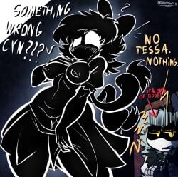 cyn (murder drones) from murder drones by diddlydooter1