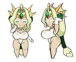 wind asparagus cookie from cookie run by dracoarcto