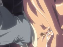 00s 1futa 1girls 2004 animated anime_screenshot bank_teller bent_over bible_black bible_black_new_testament black_hair black_pubic_hair bottomless clitoral_futa close-up clothing cum cum_in_pussy cum_overflow cumdrip deep_penetration defloration excessive_cum excessive_pussy_juice female female_bank_teller_(shin_bible_black) from_below futa_sans_balls futa_with_female futanari human imari_kurumi intersex leg_up ova pale_skin penis pubic_hair pussy pussy_bulge pussy_juice qvga rape sex shin_bible_black tagme vaginal vaginal_penetration
