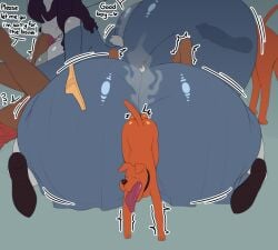 2025 anonymous_artist anthro ass_in_dress beastiality blowjob blue_dress boy boy_tits breasts canid collar dick_in_ass dog_penis heavy_ass imminent_bestiality imminent_sex leash leash_and_collar male male_breasts motion_lines penetration penis penis_focus questionable_consent reverse_doggystyle reverse_rape self_upload steamy_ass steamy_butt swamp_ass sweaty_ass tagme tongue_out tongue_out_blowjob