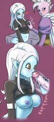 beautiful woman with weird hat (dragon ball daima) from dragon ball
