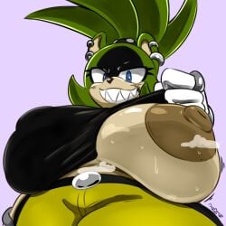 surge the tenrec from sega by colorshun