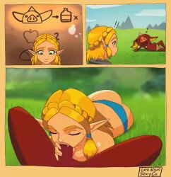 1boy 1girls 2025 2d 2d_animation animated ass ass_focus ass_up ass_view ass_visible blowjob bokoblin bokoblin_(breath_of_the_wild) breasts cock dick eye_contact fantasy female female_pleasuring_male grass hand_on_penis humanoid latenightsexycomics looking_at_partner loop male monster musi_cassie oral oral_sex outside panties penis penis_in_mouth red_body sex sound stroking_penis tagme the_legend_of_zelda the_legend_of_zelda:_breath_of_the_wild underwear video yellow_hair zelda_(breath_of_the_wild) zelda_(tears_of_the_kingdom)
