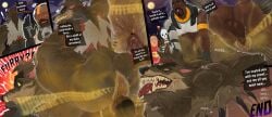 2boys 2d 2d_(artwork) agente_colorado anal anal_sex angry anthro anthro_penetrated anus anus_focus artist_name ass background_characters being_watched big_ass big_ass_(male) big_butt big_butt_(male) black_hair blonde_hair boxer_(fortnite) breasts breathing brown_eyes brown_fur butt_focus canid canine canis cardboard_box clawing clawing_floor comic cybernetic_assault_bomber dark-skinned_male dark_skin dialogue dire_(fortnite) drool drool_string drooling emissionswhite english english_dialogue english_text facesitting facial_hair fart fart_fetish farting farting_during_sex farting_in_face farting_on_dick farting_on_face farting_on_male farting_on_penis flying_sweatdrops fortnite fortnite:_battle_royale fortnitemares gay gay_sex glowing_eyes headband headband_only helmet helmet_with_visor human_on_anthro human_penetrating jonesy_(fortnite) looking_back male male/male male_only moon motion_lines multiple_panels naked night night_sky nipple no_pants open_mouth outdoor_nudity outdoor_sex outdoors panels panting penis rimming rimming_male ripped_clothing saliva saliva_string sharp_claws sharp_teeth short_hair sideboob small_dom_big_sub smile smug smug_grin sound_effects spitfire_(fortnite) squatting squatting_on_face sweat sweat_on_face sweat_string sweaty_anus sweaty_ass sweaty_body sweaty_butt sweaty_male talking talking_to_another text text_box tongue tongue_in_anus tongue_out two-tone_fur visor visor_helmet watermark werewolf wolf yellow_eyes