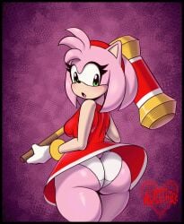 amy rose from sonic (series) by autisthicc69