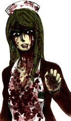 female blood female lisa_garland silent_hill silent_hill_1 solo