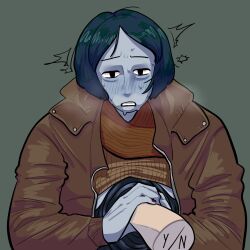 coat guy (no, i'm not a human) from no, i'm not a human